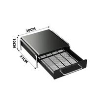 Coffee Pod Storage Drawer for Station Household Capsule Black Small gray