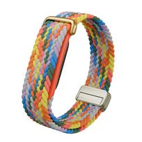 Stretch Woven Wristband for Google Fitbit Air , Soft and Breathable gray