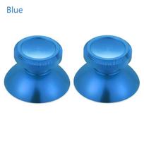 1 pcs Metal Analog Joystick Thumb Stick Grip Cap for 1 PS1 Slim Pro XBOX ONE Gamepad Controller Thumbstick for Xbox One for PS4 blue