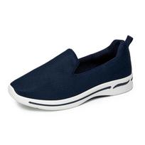 Moterų loaferiai Teniso moteriški ortopediniai sportbačiai Vulkanizuoti batai moterims Kvėpuojantis tinklelis Platforma Įslystami Zapatillas De Mujer 43 mėlyna