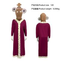 Magijos Skaičių Cirko 20 000 Helovino Pomni cos Kūno kostiumas Pomni Scenos kostiumas Cosplay kostiumas 120 brown