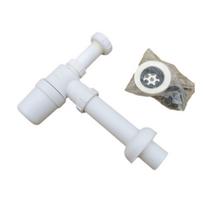Plastic Anti-Odor Siphon White Flexible Sink Trap Adjustable Adjustable Siphon  Plumbing System 11/4