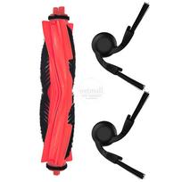 Replacement Main Brush for Xiaomi Robot Vacuum H40 OV51,Central Brushes V-shaped Design,Accessories M + S Brush black