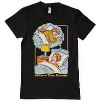 Licenza Ufficiale Steven Rhodes Achieve Tuo Sogni Uomo T-SHIRT S-XXL Taglie XXL gray