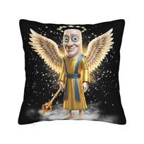 Funny Tung Sahur Riding Tralalero  Mango Tuff Meme Pillow Case Comfy Pillow Cover Pillowcases For Wedding Party Home Decor 40cmx40cm
