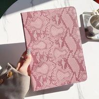 Luxury Snake Texture Stand Case for IPad 6 7 8 9 10th 11th Generation Case Air 3 4 5 Pro Mini 2025 A16 2026 10.2 10.9 11 Cover Pro 2024 2025 11inch