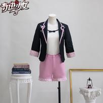 Boružėlė Reddy kaip Wonder Girl 6 sezonas Marina Cosplay Anime Kostiumas Kambarinės Kostiumas Pilnas Rinkinys M black
