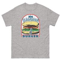 Big Kahuna Burger Shirt Surf Graphic Tee Retro Hawaiian Burger T-Shirt Unisex L white