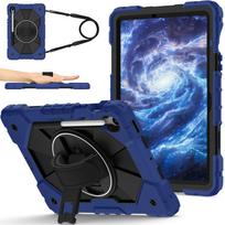 Kids Armor Case For Samsung Galaxy Tab S10 Lite S10 FE X520 X526B Tablet Stand Safe Silicone+PC Shoulder Strap Protection Cover 2025 Tab S10 FE