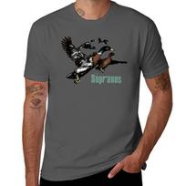 Ducks The Sopranos TShirt AntiPilling Casual TShirt XL black