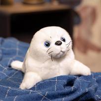 Simulation Sea Seal Plush Toy Baby And Adult Seal Plushies Kaiyukan Popular Soft Seal Plushie Doll Kids Toys Birthday Gift 23cm