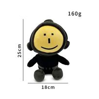 Content Warning Plush Toy Diver Doll Funny Expression Stuffed Animal Game Character Plushie Soft Cute Gift for Boys Girls Fans 25cm