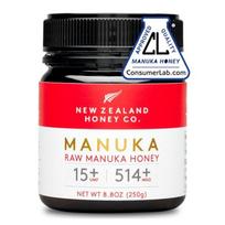 New Zealand Honey Co. Raw Manuka Honey UMF 15+ MGO 514+ UMF Certified 8.8 oz 249 g 1 pc