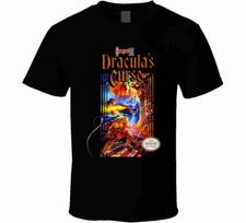 Castlevania 3 Draculas Curse Retro Video Game Unisex T-shirt L black