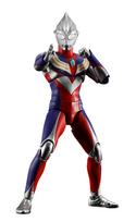 TAMASHII NATIONS Bone Carving Ultraman Tiga 30th Anniversary Edition 150mm ABS PVC Painted Action Figure S.H.Figuarts (True Method) Multi-Type Approx. gray