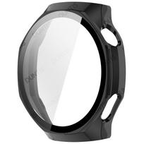 Case + Glass for Huawei Watch GT 7 Pro 46mm PC All-around Bumper Anti-scratch Protective Cover + Screen Protector Accessories 7 Black Huawei GT7 Pro 46mm gray