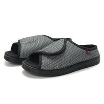 Zhivago Adjustable Breathable Velcro Shoes for Wide Swollen Feet 41 gray