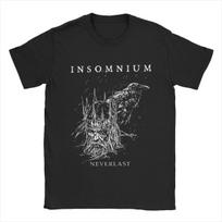 Insomnium Death Metal Grupės Drabužiai Marškinėliai Vyrams Moterims Humoras Medvilniniai Vasariniai Marškinėliai L gray