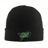 Pizza Planet Toy Story Bonnet Hats Beanie Hats Design Knit Hat Autumn Winter Cool Adult Unisex Gym Elastic Cap black