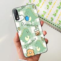 For ZTE Blade V10 Case Popular Cartoon Pattern Print TPU Soft Silicone Cover For ZTE Blade V 10 V10 Vita 2019 Phone Cases Funda ZTE Blade V10 beige