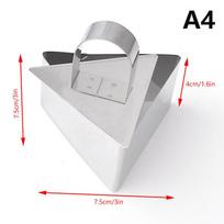 Nerūdijančio plieno ryžių kamuoliukų formelė, buitinė maistinė, suši formelė, vaikiško papildomo maisto pasidaryk pats formelė, suši įrankiai as the picture gray