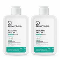 DERMATOUCH Salicylic Acid 2% Face Wash | For Acne & Oil Control | Suitable to All Skin Types | For Both Men and Women | 100ml white