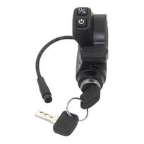 Electric Scooter Accelerator Throttle with Lock Scooter Parts for Kukirin G2 Master Replacement Parts Throttles 2 G2Master throttle black