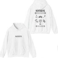 Unisex Katseye Merch Dream Charms Hoodie Unisex Men Women Long Sleeve Pullover Tops Fashion Hooded M balta