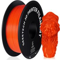 GEEETECH 1kg 1.75mm PETG 3D Printer Filament Vacuum Packaging Overseas Warehouses Fast Ship oranžinė