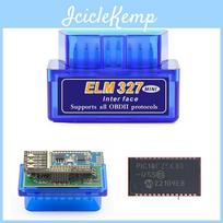 Super Mini V15 Elm327 Bluetooth Obd2 Scanner Elm 327 Pic18f25k80 Chip Obd Ii Protocols Car Code Reader For Androidsymbian blue