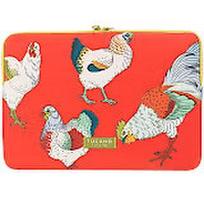 Tucano SLEEVE SCHIZZO MacBook Air 15/ Laptop 13/ Laptop 14, FAUNA GALLINE ORANGE BFSCZMB15-PSC-GLN-O