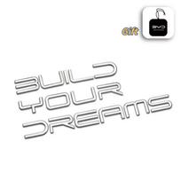 BYD 3D Metalinis Automobilio Ženklelis Raidės Emblema Galinės Bagažinės Lipdukas BYD Atto 3 Shark 6 Seal Dolphin Sealion Song Plus Dolphin Surf