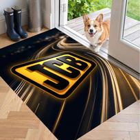 Soft Floor Carpet JCB Pattern Area Rug Decorative Mat For Home Room Decoration 60cmx90cm