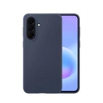 Originalus Samsung skysto silikono dėklas, skirtas Samsung Galaxy A57 5G SM-A576B, šilkinis silikoninis apsauginis telefono dangtelis tamsiai mėlyna spalva