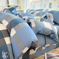 Rudens ir žiemos storas grynos medvilnės šlifuotas antklodės užvalkalas, vienas vienetas, mažas šviežias animacinis, bendrabučio vienas vienetas antklodės užvalkalas 180 * 220cm