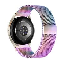Suderinama metalinė tinklelio laikrodžio apyrankė Samsung Watch 7 ir Huawei GT: 18mm, 20mm, 22mm Milanese apyrankės 22mm