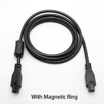 The Ultimate Solution: Bambu Lab X1/P1 AMS HUB 1M 2M 6-pin Extension Cable with Magnetic Ring for 3D Printers 50CM black