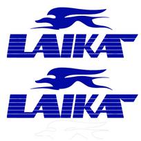 2 vnt. Laika kemperio karavano lipdukai, spalvų pasirinkimas, kiti dydžiai 22cm mėlyna