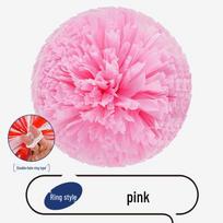 Matiniai šokio pomponai: Rankinės spalvotos šokio pasirodymo kamuoliukai pink