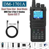 Baofeng DMR DM-1701A Digital Radio Walkie Talkie Dual Modes Analog DM-1701 Open GD77 VHF UHF Dual Times Slot Tier 1+2 Ham Radios Australia Standard