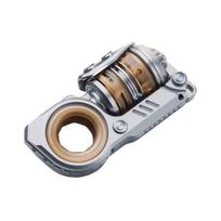 Edc Stun Grenade Tuning Fork Fidget Spinner Mechanical Ratchet Slider Push Egg Crisp Sound Decompression Metal Fingertip Toy