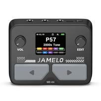 Jamelo Me-04 Mini Electric Guitar Multi-Effect Pedal With10 Simultaneous Modules,100 Drum Patterns& 40-Second Looper,4H Battery juoda