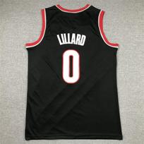 Vyriški krepšinio marškinėliai Portland Trail Blazers Dame Lillard 0 Anthony 00 Siuvinėti treniruočių marškinėliai Medvilnės mišinys Small