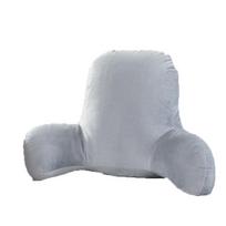 Back Rest Pillow Support Reading with Memory Foam for Bed, Reading, pilka spalva