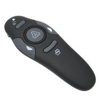 Presentation Clicker Ergonomic Handhold 2.4Ghz Wireless Presenter Remote with Wireless Receiver for Speech Meeting Class gray