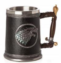 Game Of Thrones Large Mug 3D Goth Wolf Black Gift