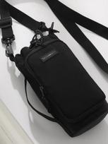 Men Messenger Bag Shoulder Bag Canvas Cross Body Sling Pack Satchel One Size juoda