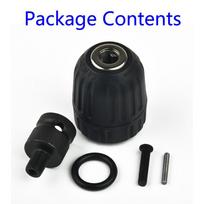 Precise Keyless Chuck Adapter for 0 8 10mm Drills Smooth Drilling Experience Package:1#