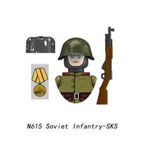 Vaikų žaislai Mini karinio kario modelis Oro pajėgos Armija Ginkluota kamufliažinė kuopa Mažos dalelės Statybinės kaladėlės Berniukų šventinės dovanos gray
