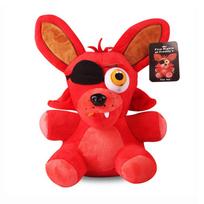 FNAF Freddy's Plush Toy for Kids, Stuffed Animals Bear, Rabbit Game, Fnaf Plush Toys, Birthday Gift, Christmas, New, 18 cm red